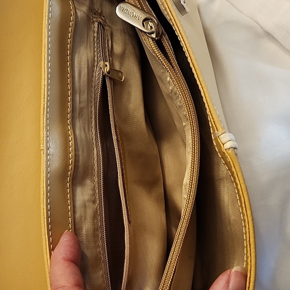 Arcadia Tan Leather Crossbody Handbag, $85 - Picture 8 of 10